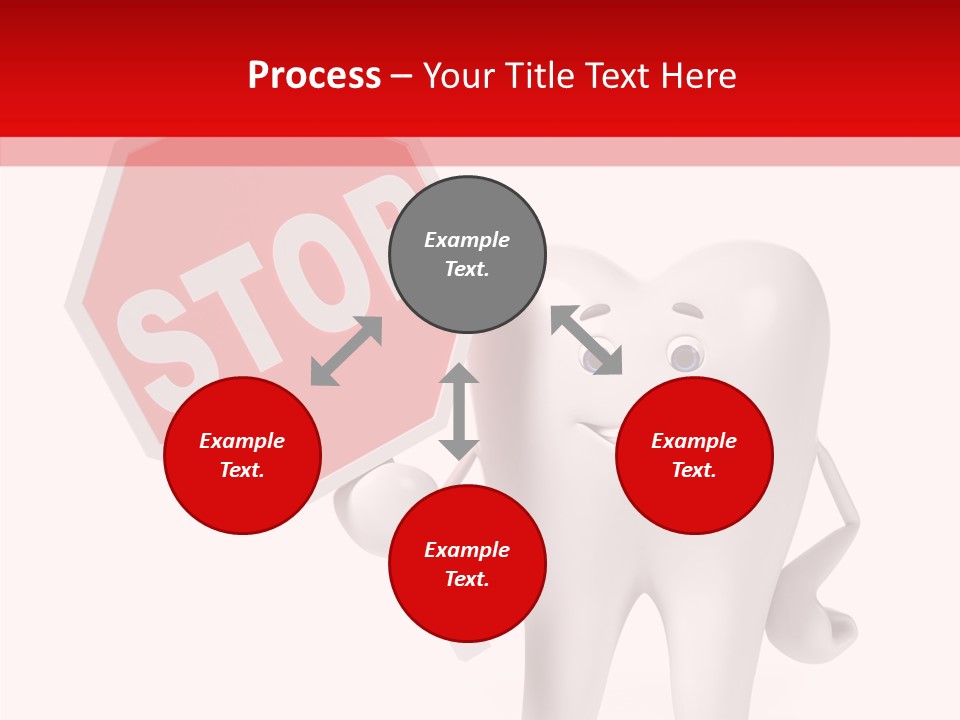 Molar Illustration Dental PowerPoint Template