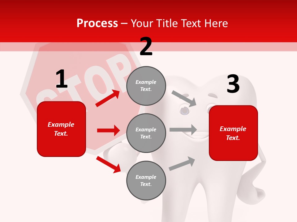 Molar Illustration Dental PowerPoint Template