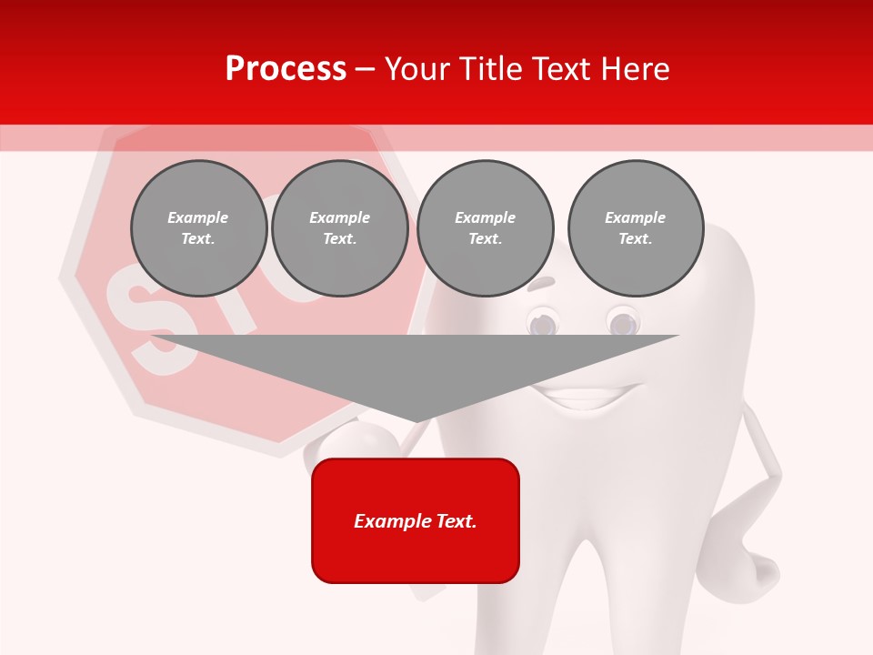 Molar Illustration Dental PowerPoint Template