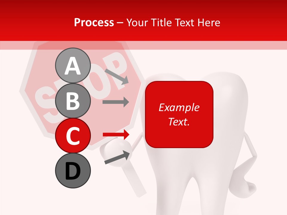 Molar Illustration Dental PowerPoint Template