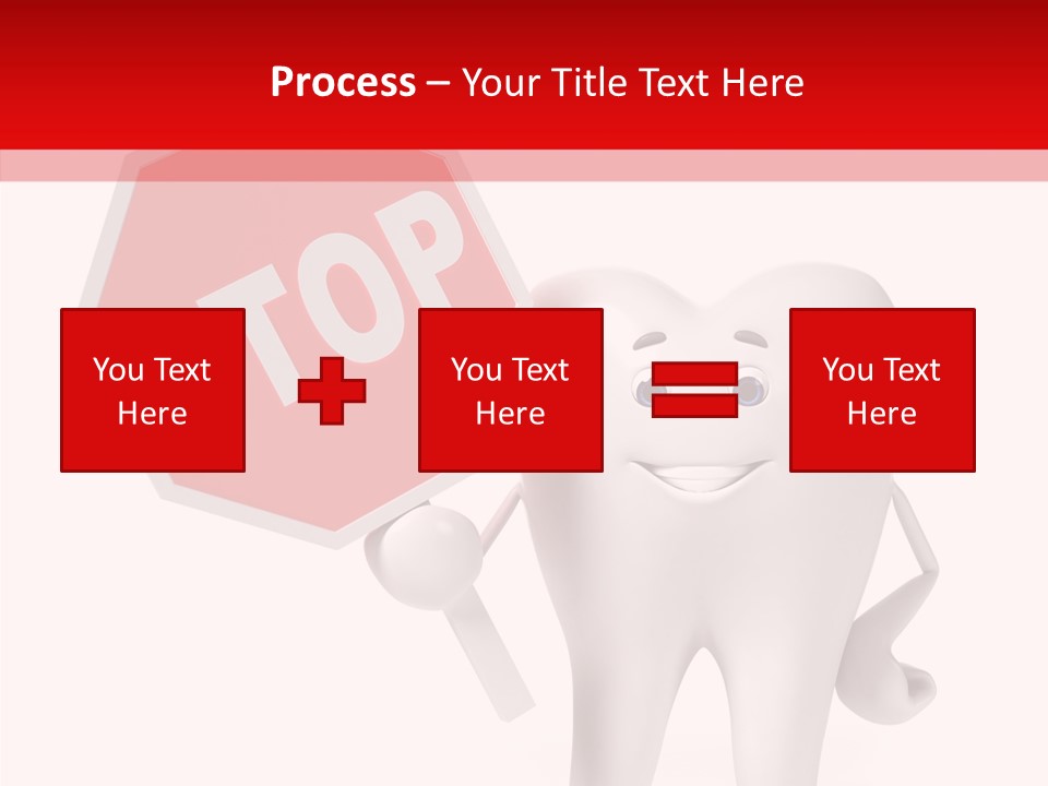 Molar Illustration Dental PowerPoint Template
