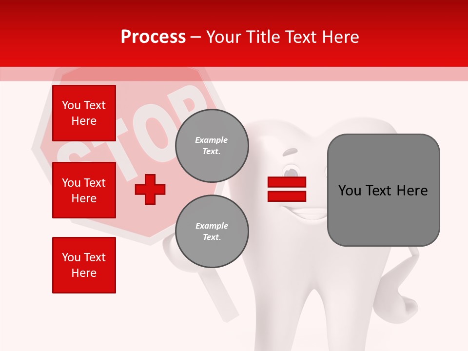 Molar Illustration Dental PowerPoint Template