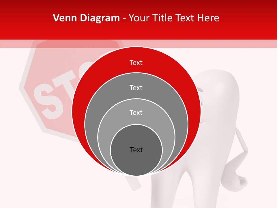 Molar Illustration Dental PowerPoint Template