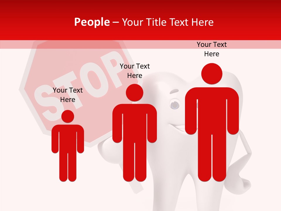 Molar Illustration Dental PowerPoint Template