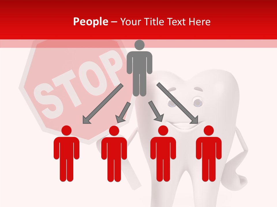 Molar Illustration Dental PowerPoint Template