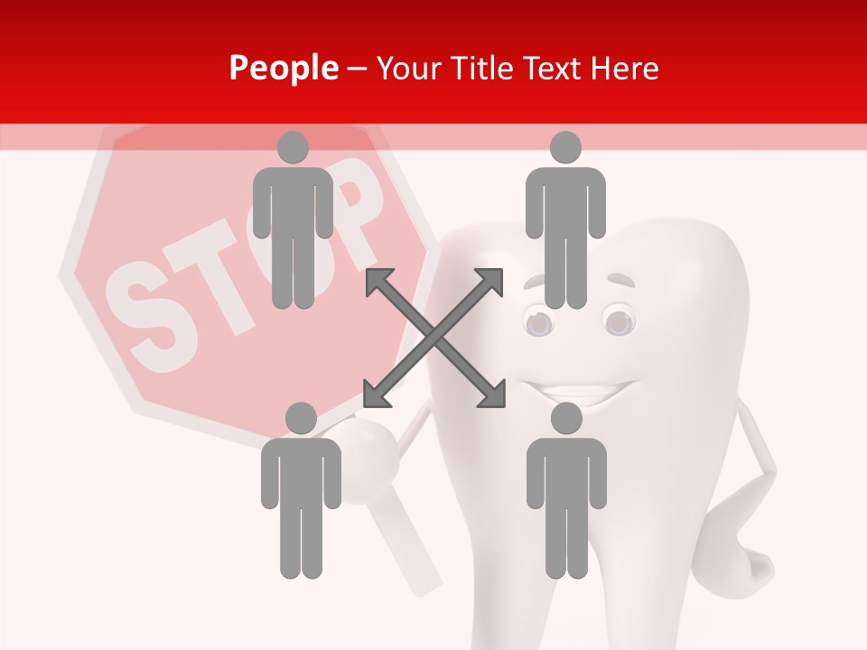 Molar Illustration Dental PowerPoint Template