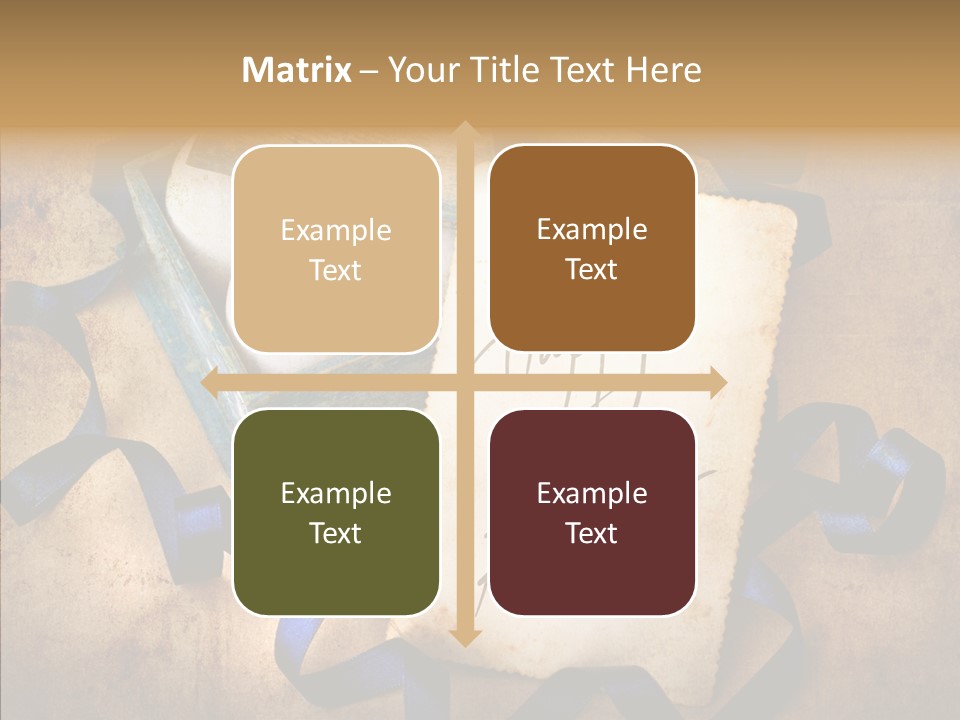 Easter Egg Easter Eggs Orange PowerPoint Template