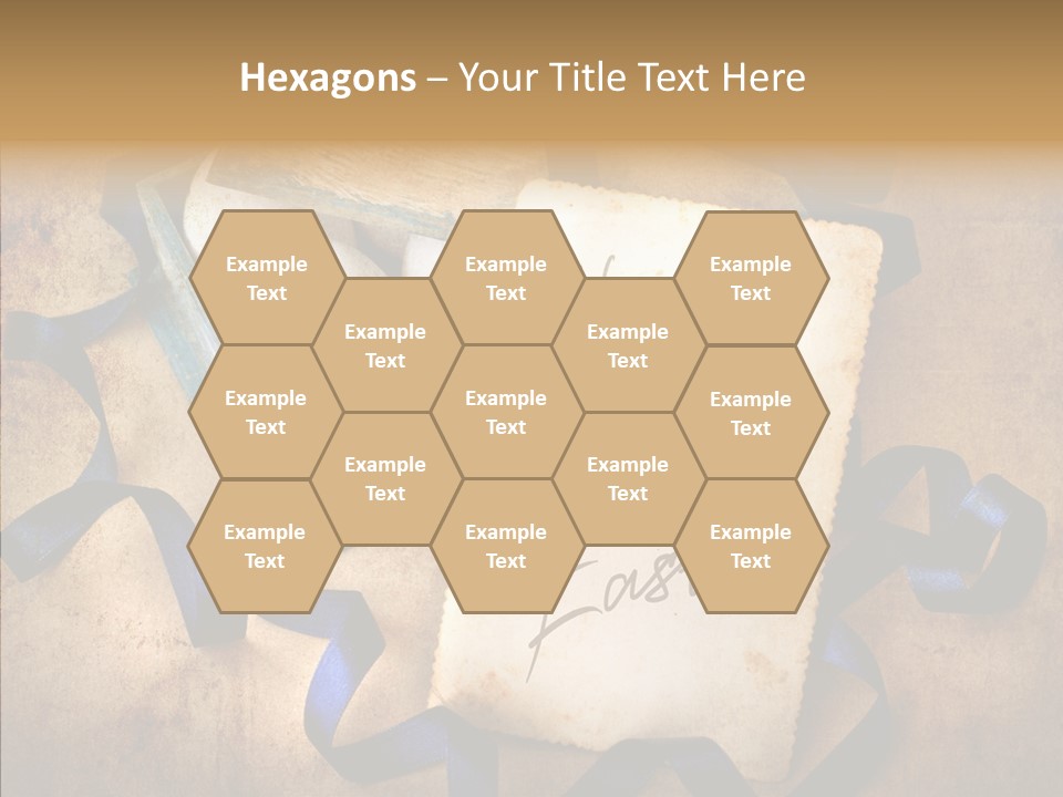 Easter Egg Easter Eggs Orange PowerPoint Template