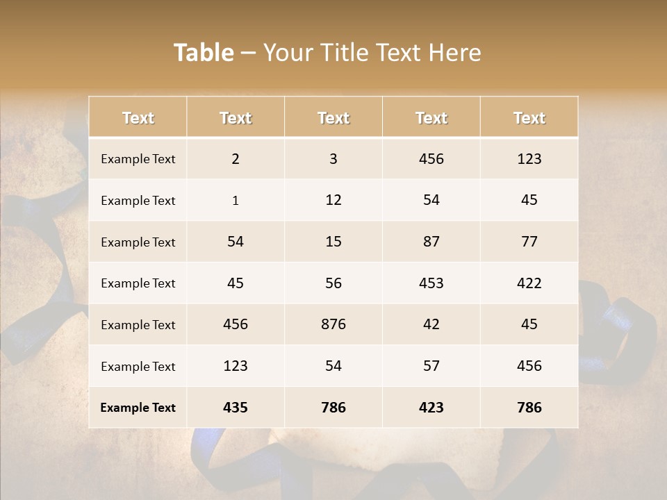 Easter Egg Easter Eggs Orange PowerPoint Template