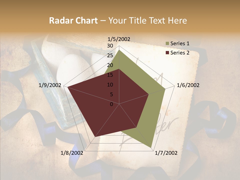 Easter Egg Easter Eggs Orange PowerPoint Template