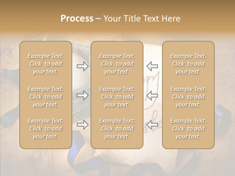 Easter Egg Easter Eggs Orange PowerPoint Template