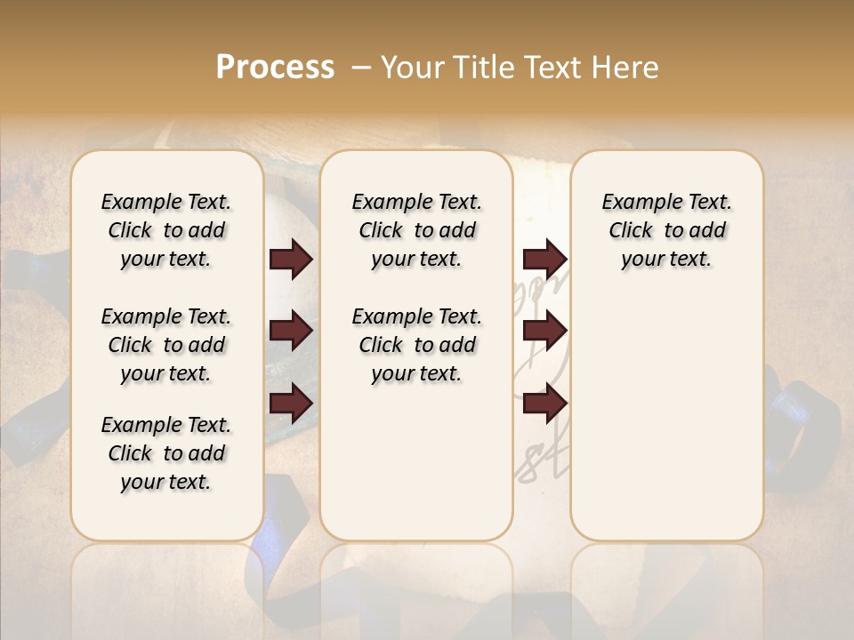 Easter Egg Easter Eggs Orange PowerPoint Template