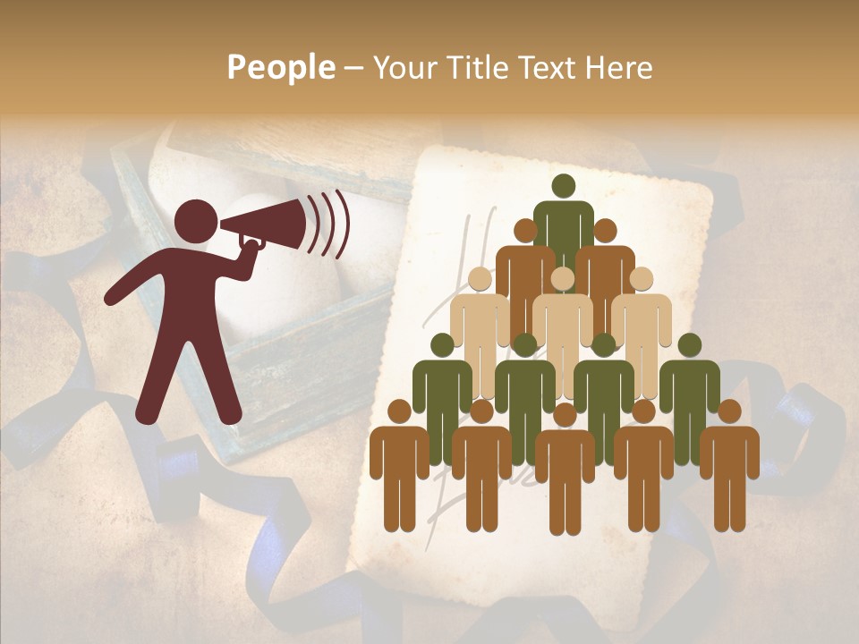 Easter Egg Easter Eggs Orange PowerPoint Template