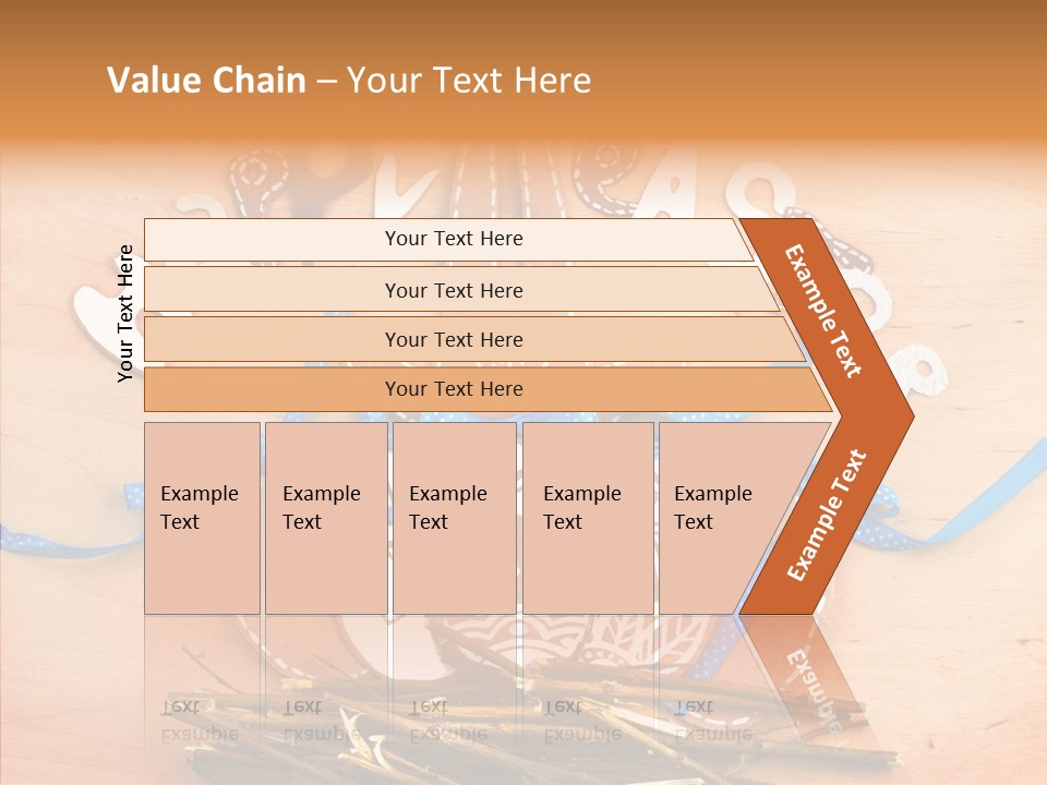Wooden Texture Field Closeup PowerPoint Template