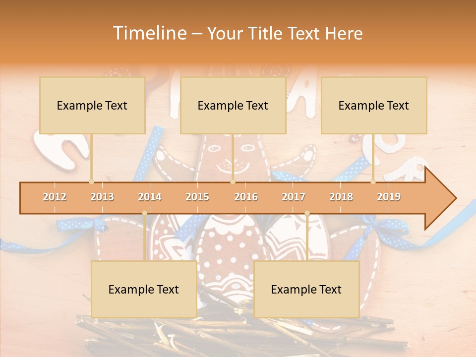 Wooden Texture Field Closeup PowerPoint Template