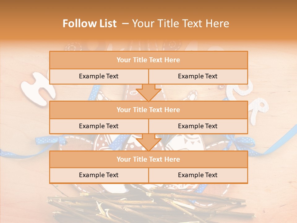Wooden Texture Field Closeup PowerPoint Template