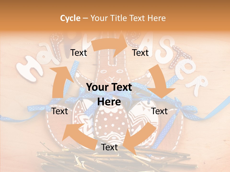 Wooden Texture Field Closeup PowerPoint Template