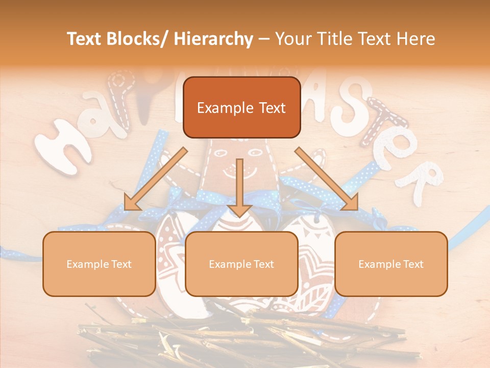 Wooden Texture Field Closeup PowerPoint Template