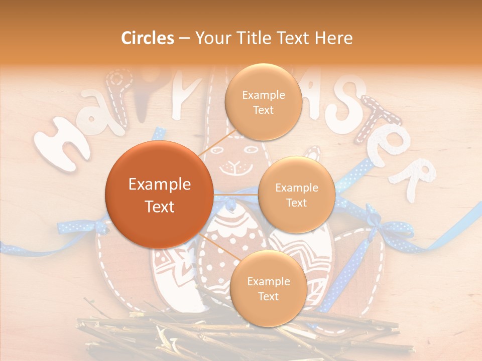 Wooden Texture Field Closeup PowerPoint Template