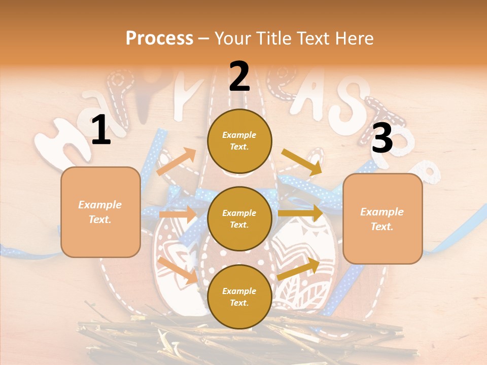 Wooden Texture Field Closeup PowerPoint Template