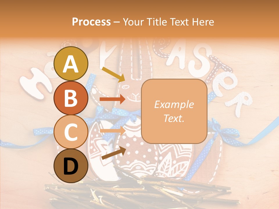 Wooden Texture Field Closeup PowerPoint Template