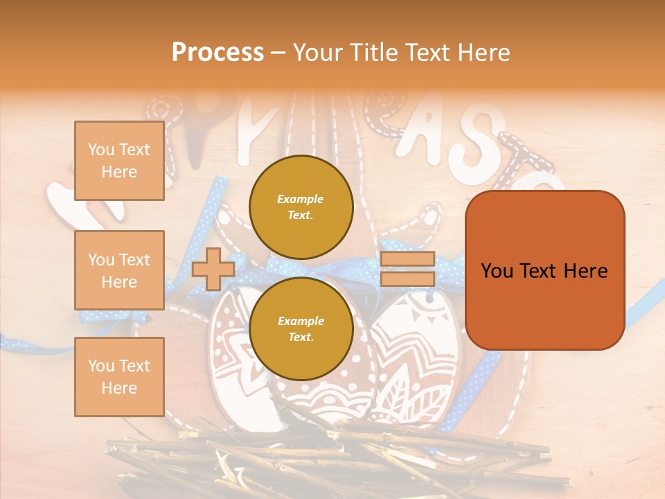 Wooden Texture Field Closeup PowerPoint Template