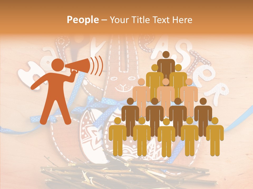 Wooden Texture Field Closeup PowerPoint Template