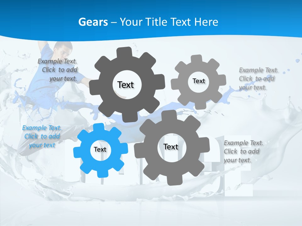 Music Performance Acrobat PowerPoint Template