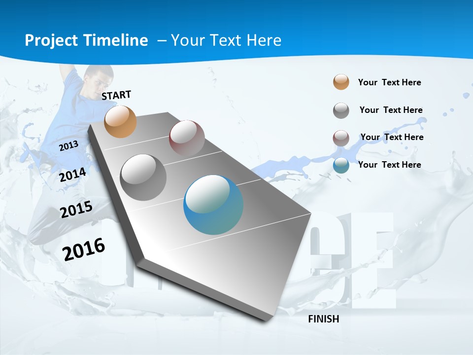 Music Performance Acrobat PowerPoint Template