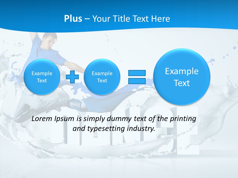 Music Performance Acrobat PowerPoint Template