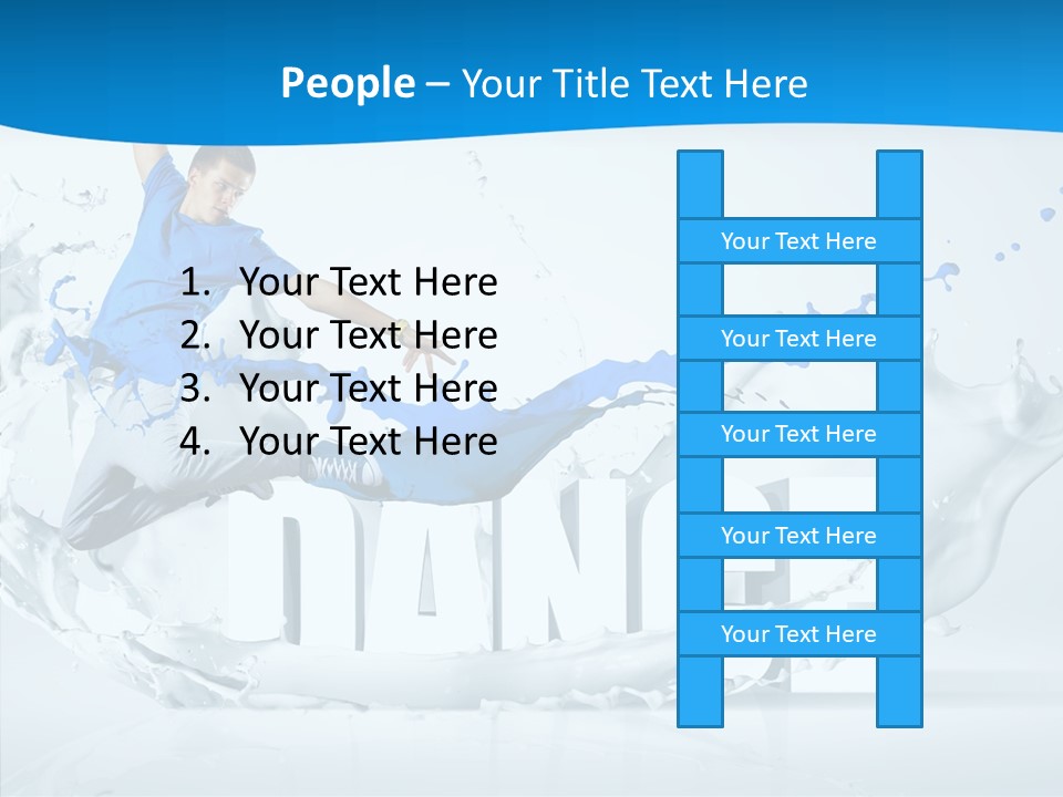 Music Performance Acrobat PowerPoint Template