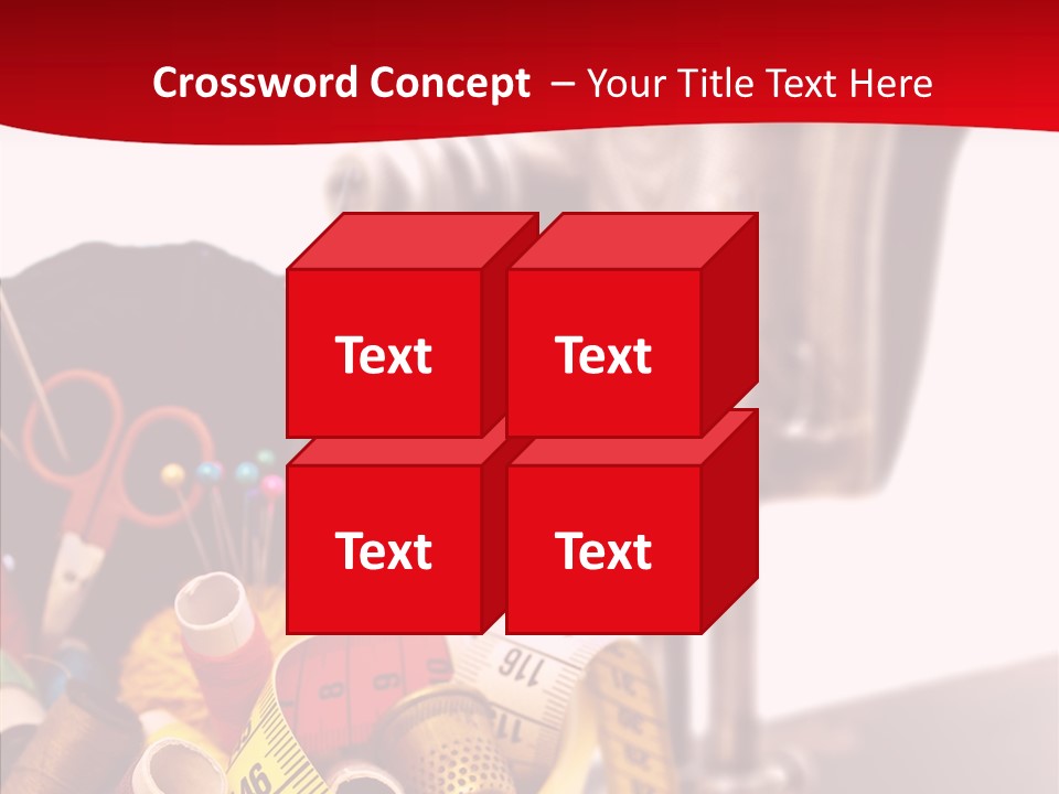 Seamer Rolled Pin PowerPoint Template