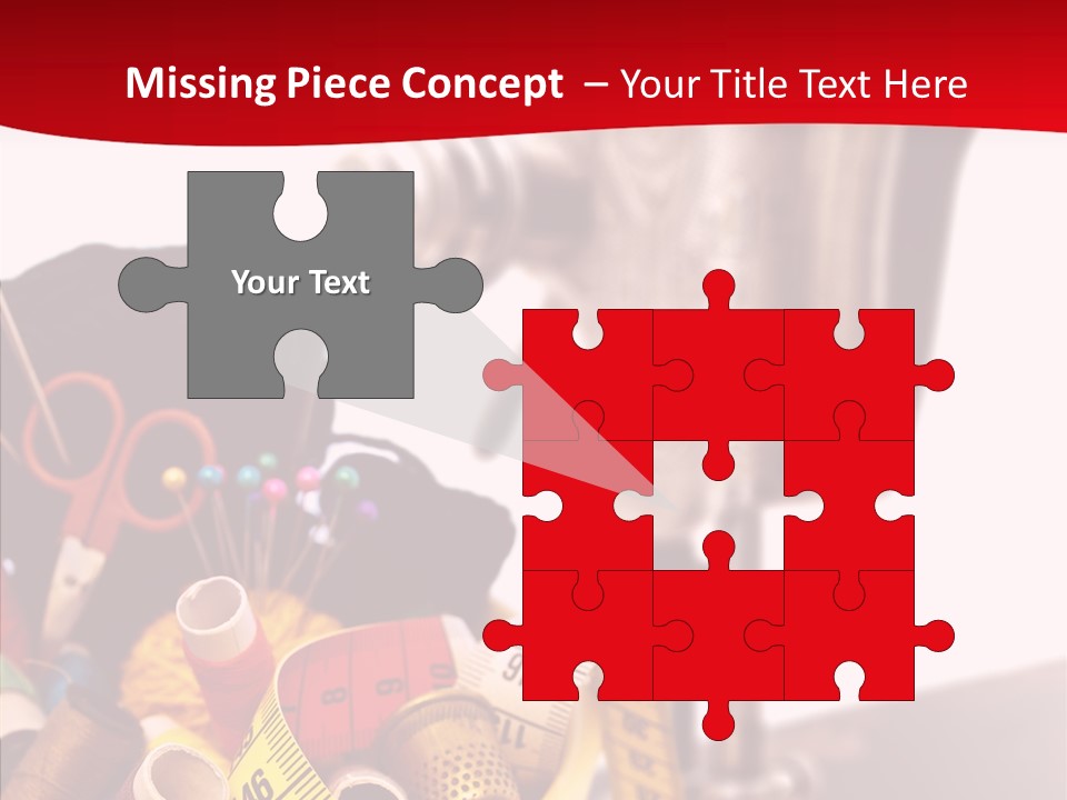 Seamer Rolled Pin PowerPoint Template