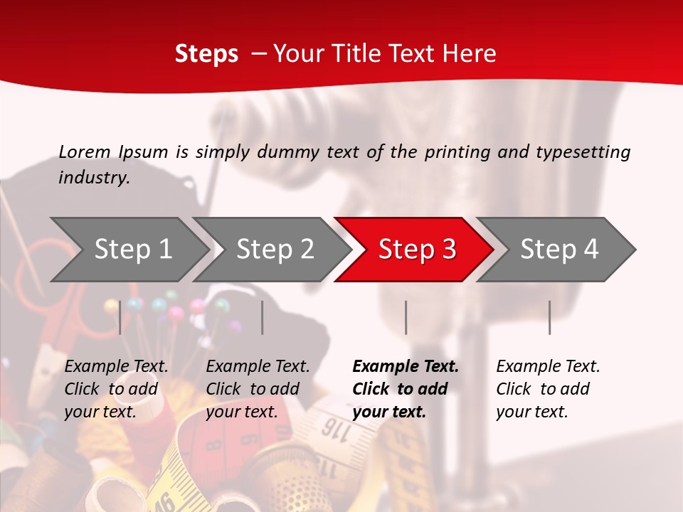 Seamer Rolled Pin PowerPoint Template