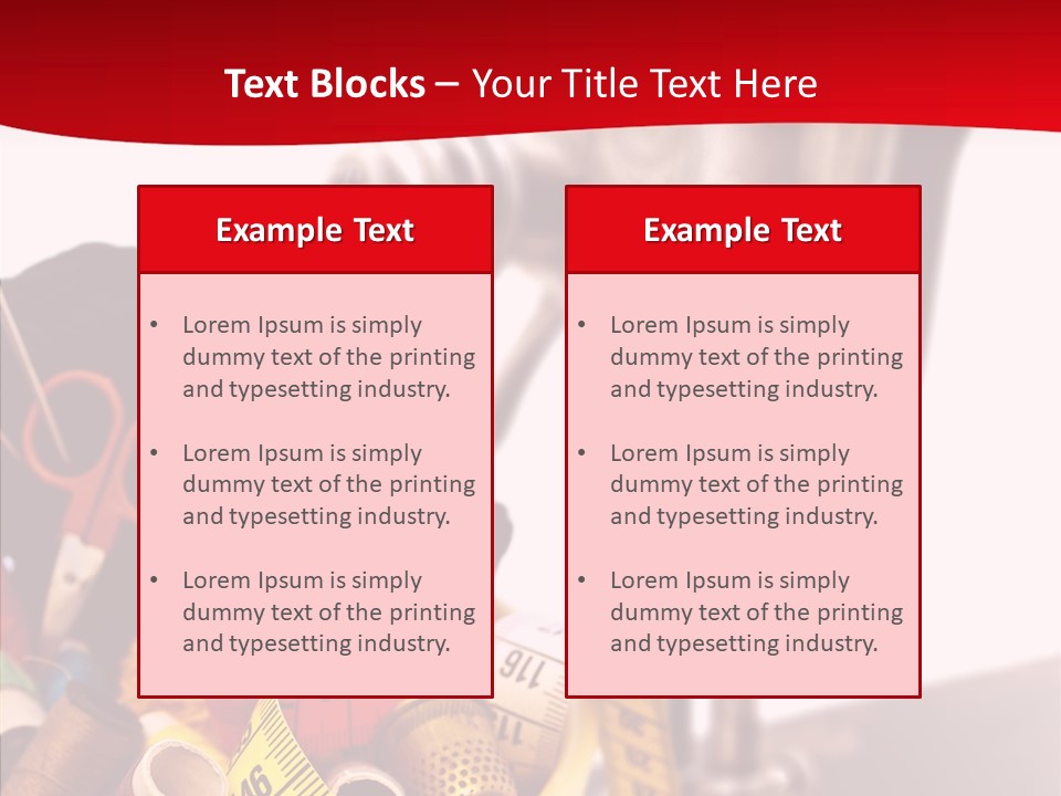 Seamer Rolled Pin PowerPoint Template