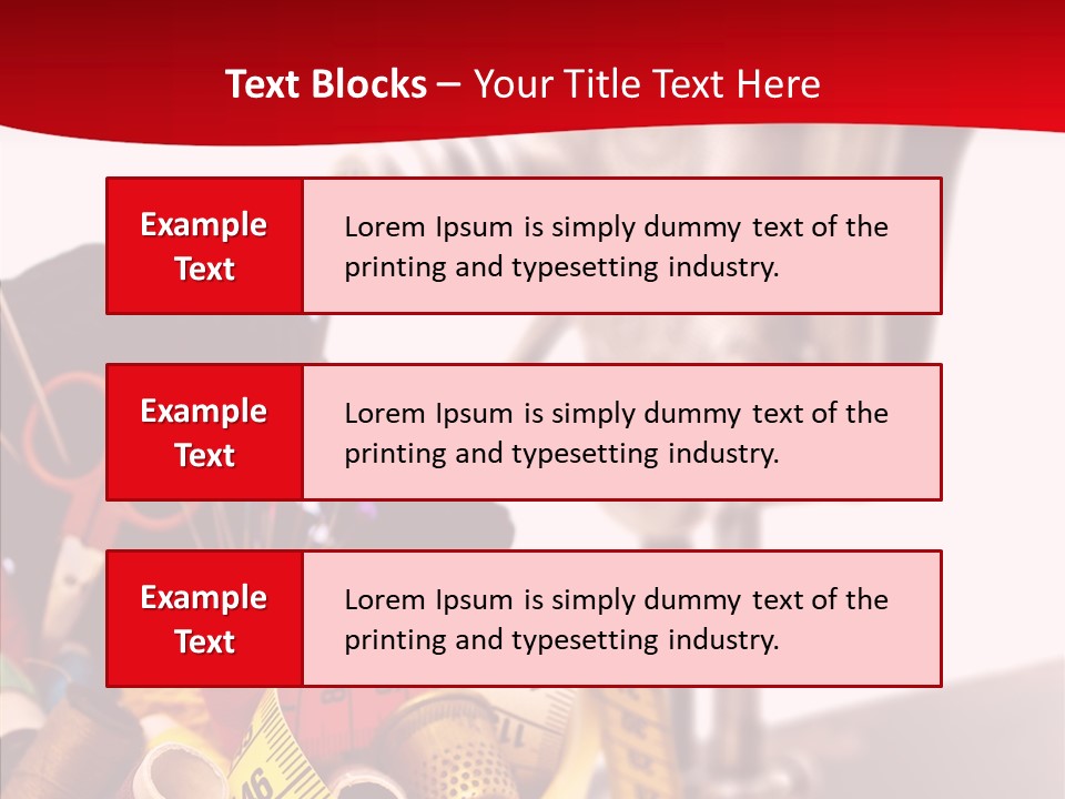 Seamer Rolled Pin PowerPoint Template