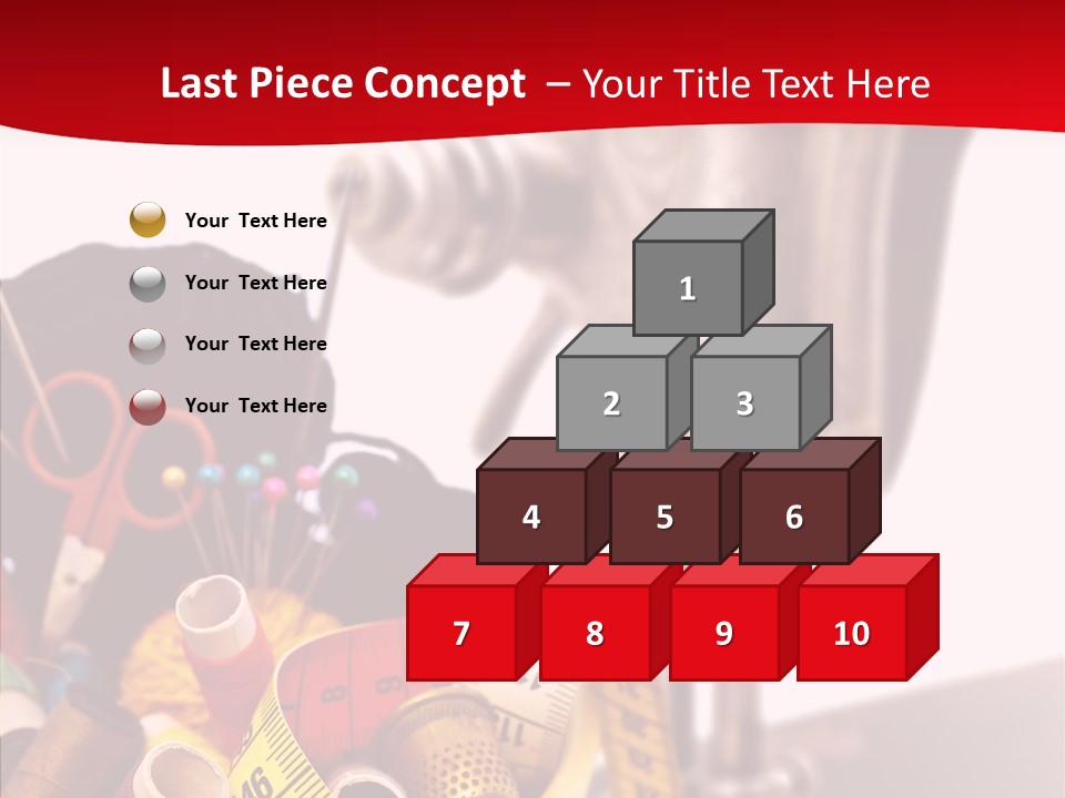 Seamer Rolled Pin PowerPoint Template