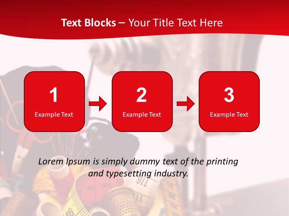 Seamer Rolled Pin PowerPoint Template