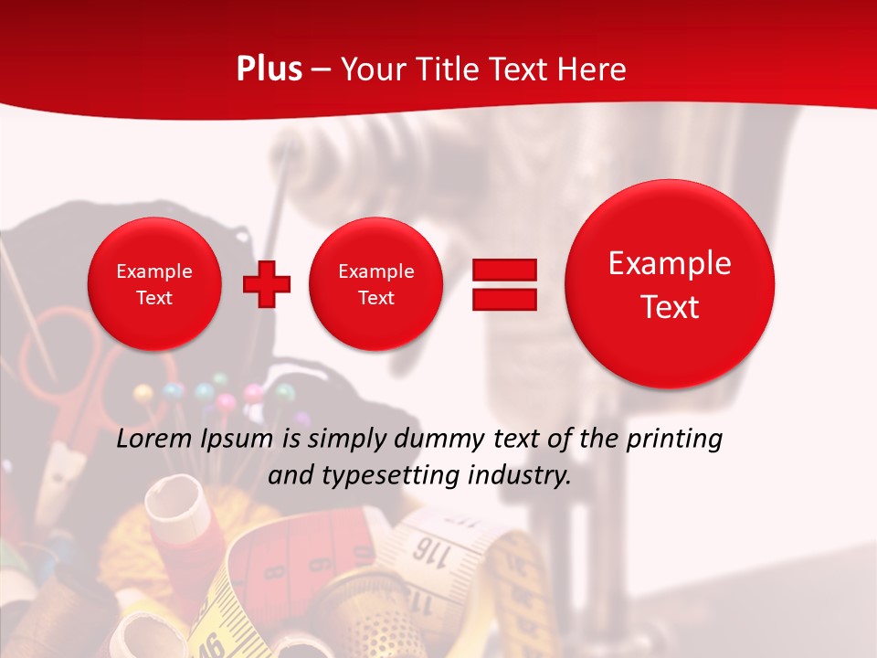 Seamer Rolled Pin PowerPoint Template