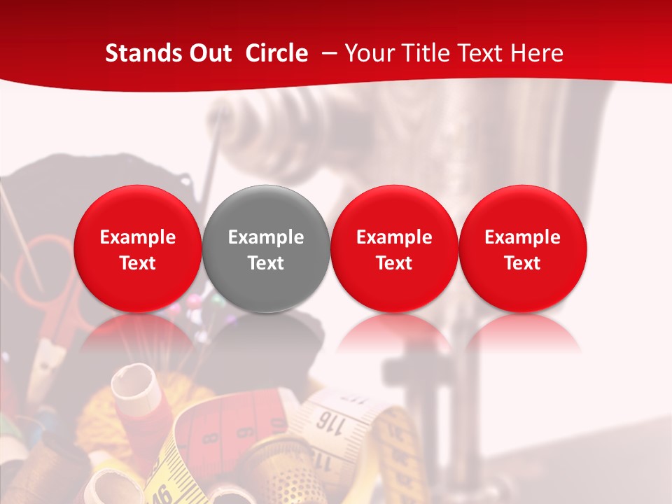 Seamer Rolled Pin PowerPoint Template