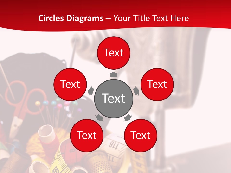 Seamer Rolled Pin PowerPoint Template