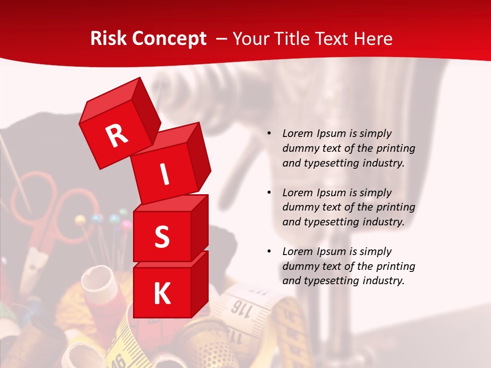 Seamer Rolled Pin PowerPoint Template