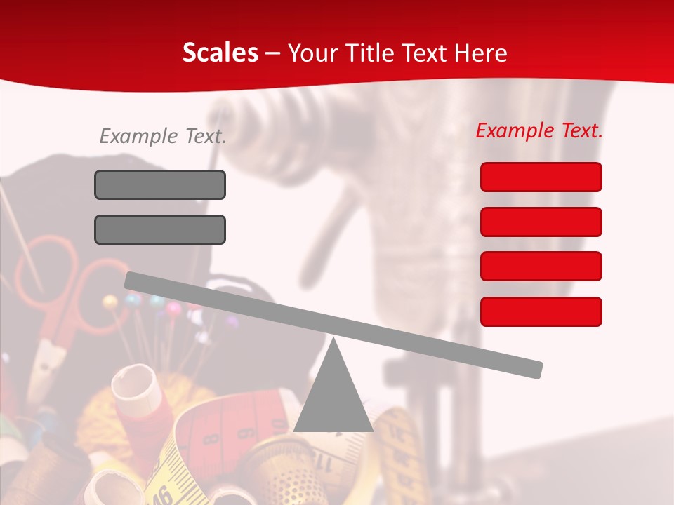 Seamer Rolled Pin PowerPoint Template