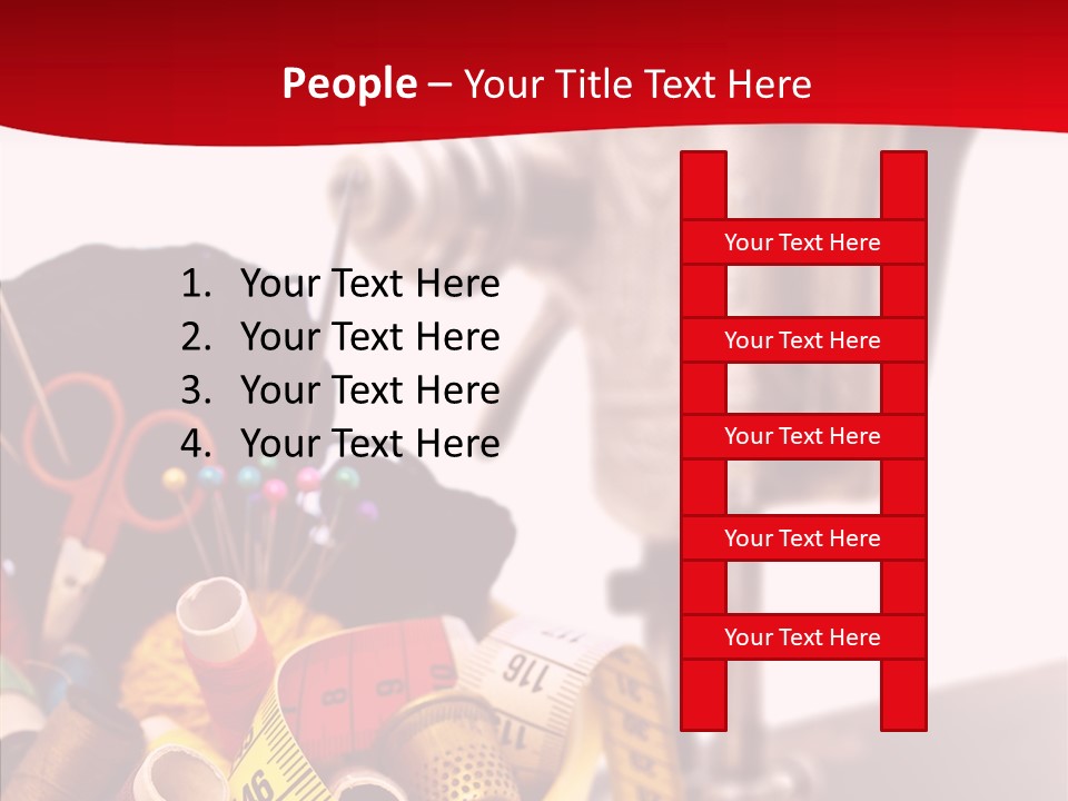 Seamer Rolled Pin PowerPoint Template
