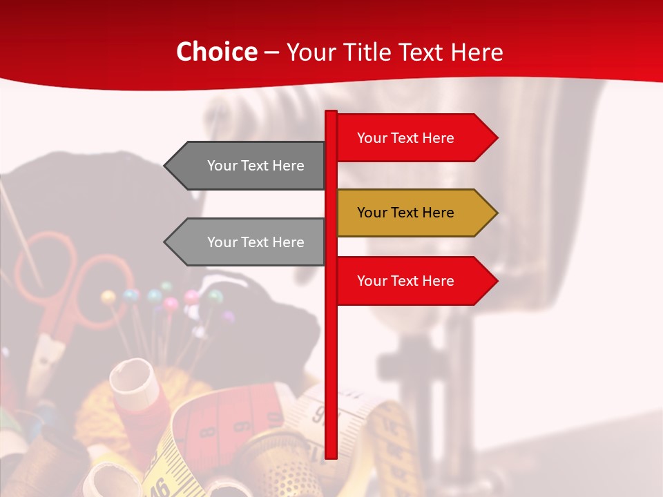 Seamer Rolled Pin PowerPoint Template