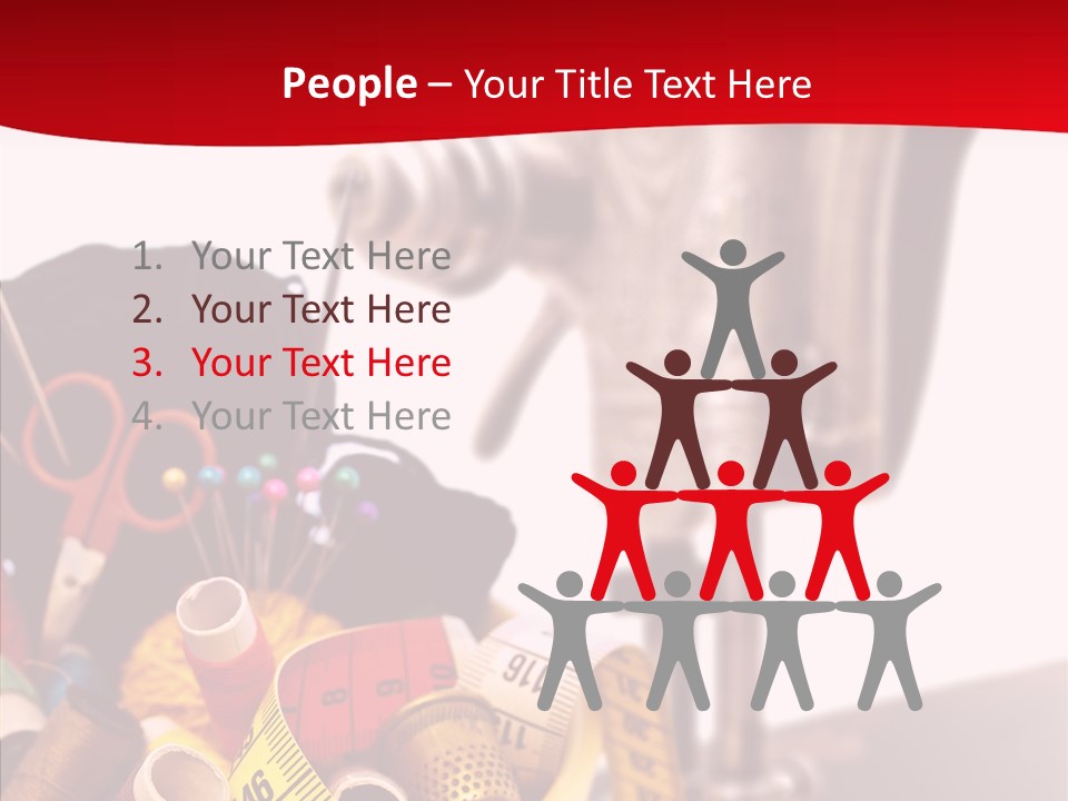 Seamer Rolled Pin PowerPoint Template