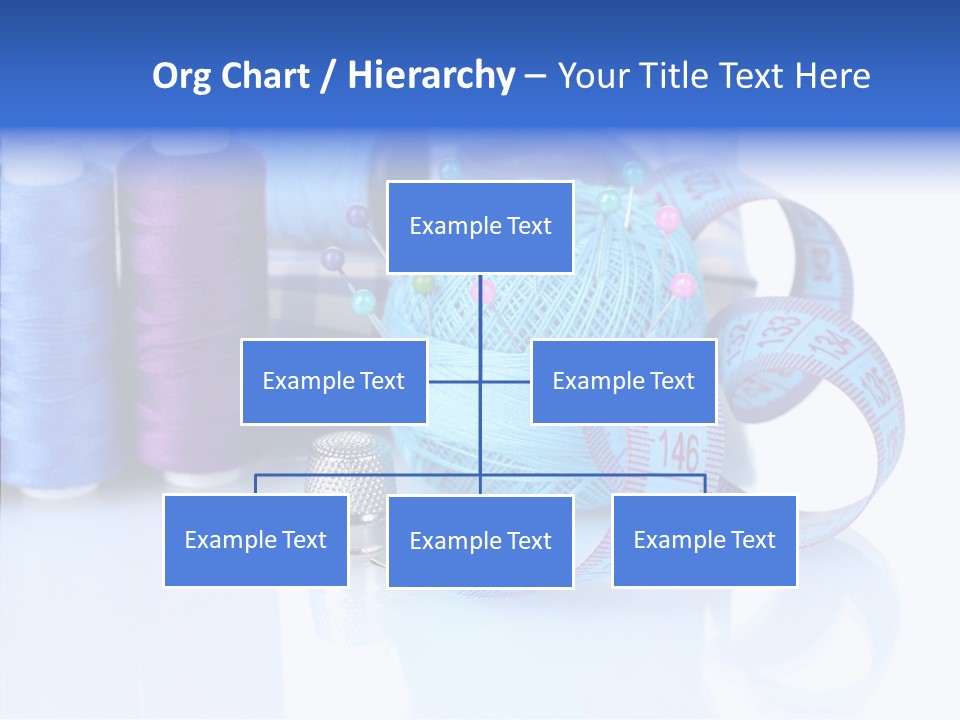 Thread Thimble Pin PowerPoint Template