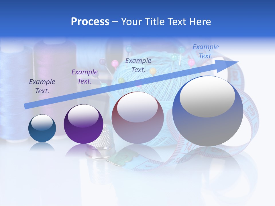 Thread Thimble Pin PowerPoint Template