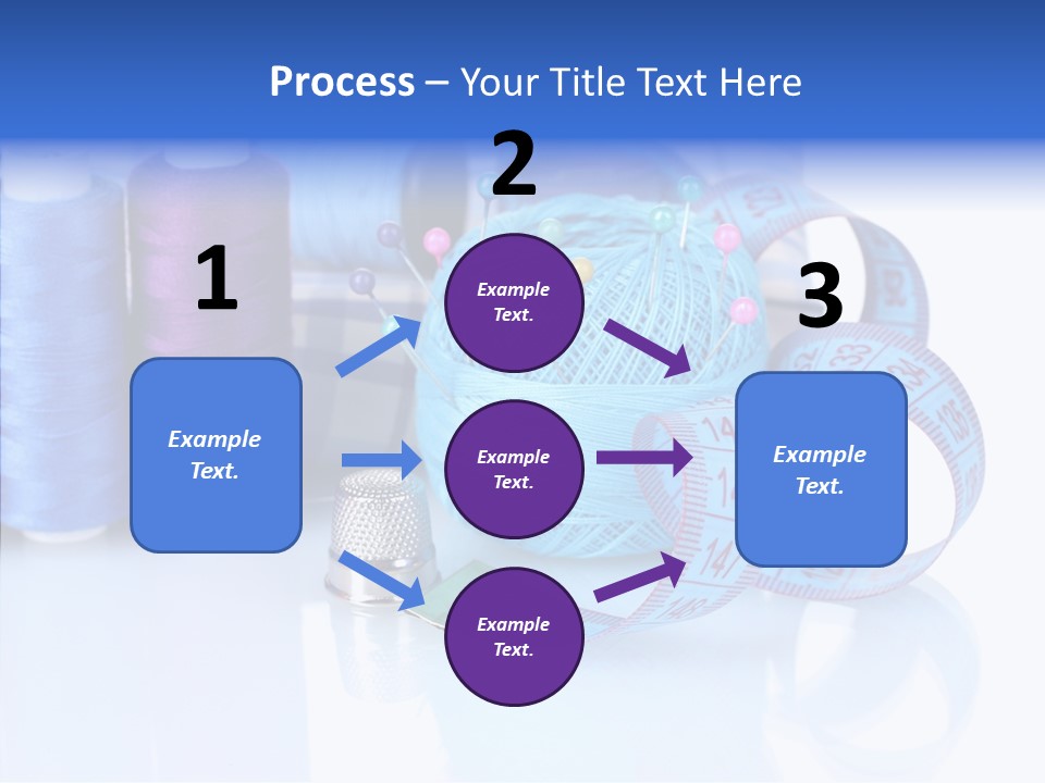 Thread Thimble Pin PowerPoint Template