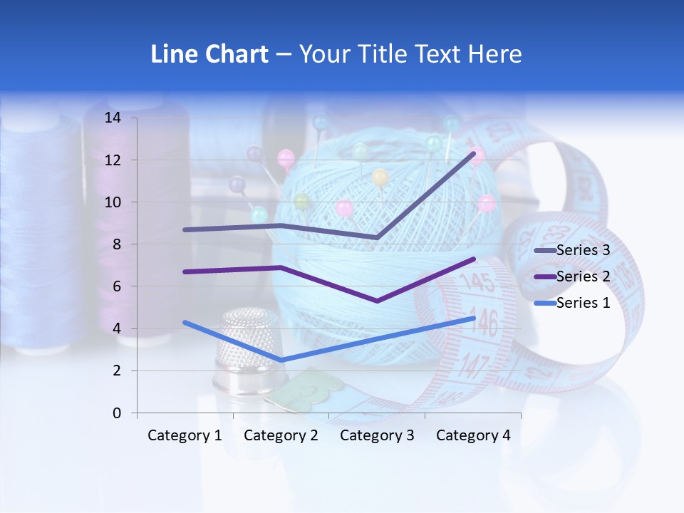 Thread Thimble Pin PowerPoint Template